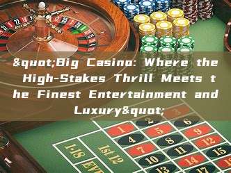 "Big Casino: Where the High-Stakes Thrill Meets the Finest Entertainment and Luxury"